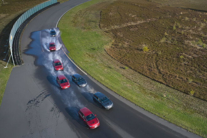 The tires were tested using Ford Focus ST.