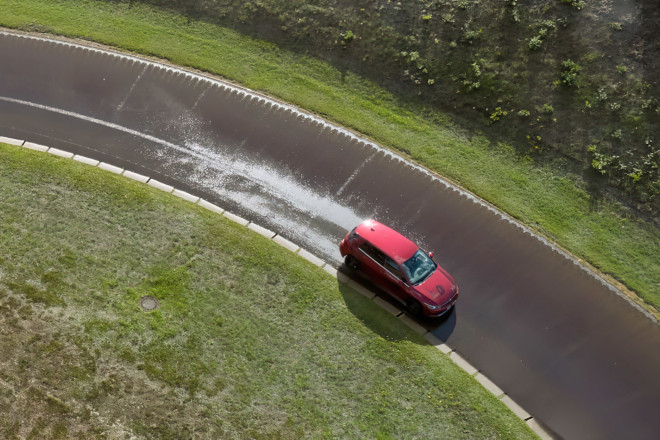 Test discipline: wet handling