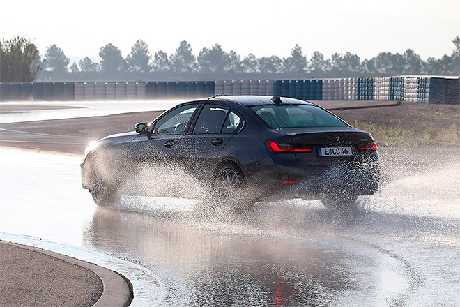 Test discipline: wet handling