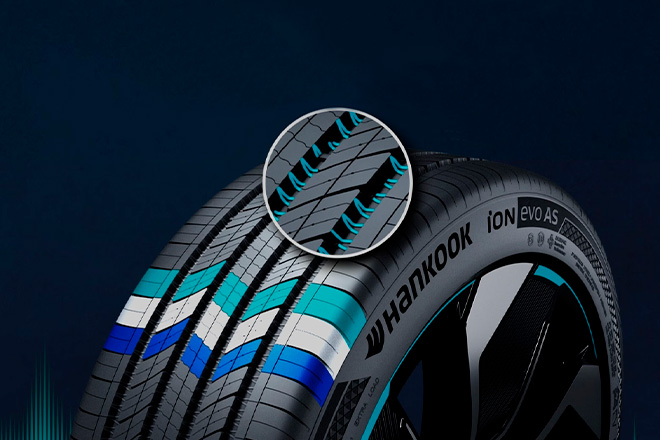 Noise Guard Technology &ndash; Hankook iON evo AS