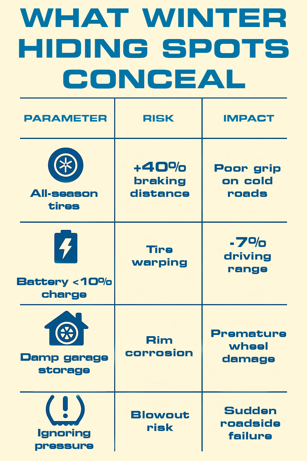 Common Hidden Hazards for Tires and Rims